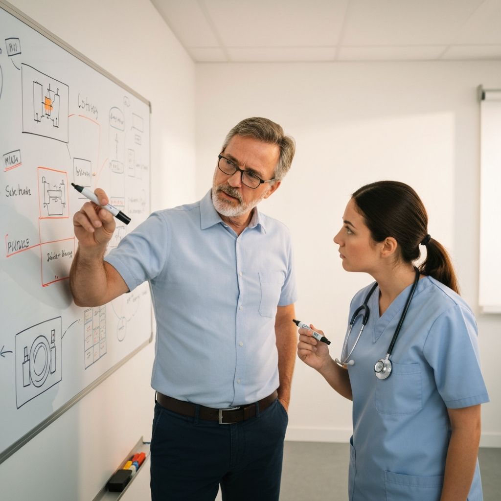 Medical device startup team